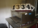 Used Lincoln Pizza Conveyor, Model 1301; 32x32x14