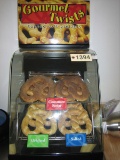 Wisco Pretzel Display Merchandiser, Model JJ304; 15x20x19