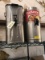 2 Iced Tea Dispensers; 1 is Bunn O Matic Square and 1 is Luzinanne Round; Both are 19