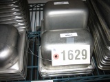 8 Used 1/9 Size SS Hotel Pans, 4