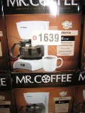 6 New in Box Mr. Coffee White/Black 4 Cup Coffee Makers