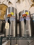 2 Bunn Iced Tea Dispensers; 1 is 19