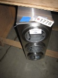 Used Small Cup Holder Dispenser, 3 Bins, 24