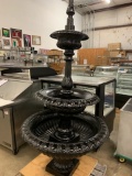 Cast Iron 3 tier fountain, 84