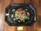 Hand Painted Floral Tole Tray, 24