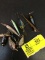 Bag Lot of Vintage Fishing Lures; different styles, shapes, colors; approx. 10 lures total