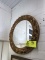 Round Gold Framed Mirror, 20