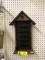 Wooden House Shaped Curio/Miniatures Display