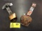 Vintage Cow Bells; one is approx. 4