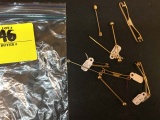 Bag of Fashion Jewelry, Bar Pins