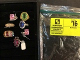 Bag of Fashion Jewelry, Rings, some sterling silver