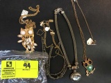 Bag of Fashion Jewelry, Necklaces