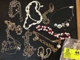 Bag of Fashion Jewelry, Necklaces