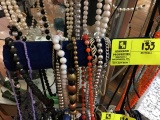 Group of Costume Jewelry; includes Beads, Necklaces, and Chains