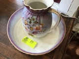 Antique Pitcher and Bowl Set