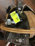 Basket filled with Kitchen Utensils and Items