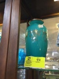 Cristallerie Italiane Handmade Aqua Vase, 11