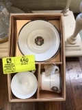 Hankook Fine Bone China Two Cups and Saucer, in original box