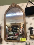 Ornate Designed Gold Framed Mirror, 33