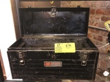 Vintage Craftsman Tool Box, Black
