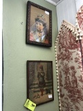 Two Vintage Framed Prints, 