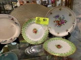 Decorative Plate Lot; includes Lenox Embossed Platter (16