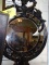 Black Resin Ornate Framed Mirror, 22