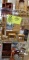 Group of Dollhouse Furniture (Dresser, Grandfather Clock, Coat Rack, Corner Cabinet, Rocker, Table,