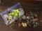 Miscellaneous Lot of Costume Jewelry; includes Rings, Pendants, and Brooches/Pins