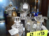 Group of Collectible Perfume Bottles and Vintage Cosmetics