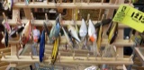 Group of Vintage Fishing Lures, various sizes and shapes (approx. 16+)