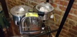 Group of Items; includes Pressure Cooker, KM Stand Up Toaster, Old Popcorn Popper