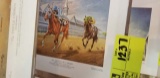 Stack of Plate 1 Prints, The Triple Crown, Secretariat and The Kentucky Derby, by J.V. Martin, 11