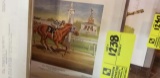 Stack of Plate 2 Prints, The Preakness Stakes, Secretariat, by J.V. Martin, 11