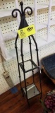 Two Shelf Metal Stand, 7