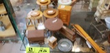 Twelve Pieces of Dollhouse Furniture (Serving Cart, Tables, Chairs, etc)