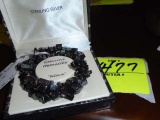 Sterling Hematite Bracelet