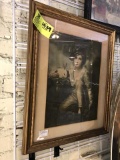 Gold Framed Print of Boy by Sir Henry Rascirck, 22