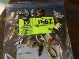 Miscellaneous lot of costume jewelry; includes brooches/pins