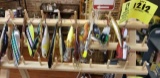 Group of Vintage Fishing Lures, various sizes and shapes (approx. 14+)