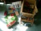 Group of Vintage Toys; includes Puzzles, Hammer Blocks, Pull Fire Truck, Wooden Train
