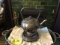 Silver Plate Tea Pot on Stand with Warmer, 12