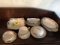 Group of Noritake Hand Painted China; includes 3 Vegetable Bowls with Handles
