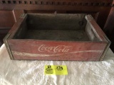 Vintage Coca Cola Wooden Crate, 18.5x12 (damaged on one side)