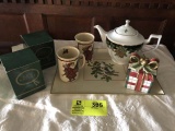 Holiday Group; includes Waverly Tea Pot