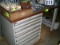 Work table w/ 7 drawer tool cabinet, tool cabinet 28