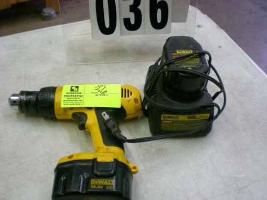 Dewalt 14.4 volt drill, 2 batteries & 1 charger