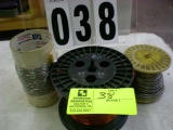 3 rolls of welding wire, gauge unknown