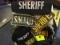 Sheriff Cap, Sheriff Patches, and Sheriff Zippered Pouch