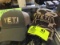 Yeti Coolers Brown Camo Cap and Yeti Coolers Khaki and Olive Cap with Mesh Back